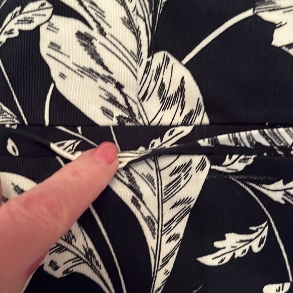 NWT Zara Tropical Chino Fit Ankle Pants - Picture 7 of 10